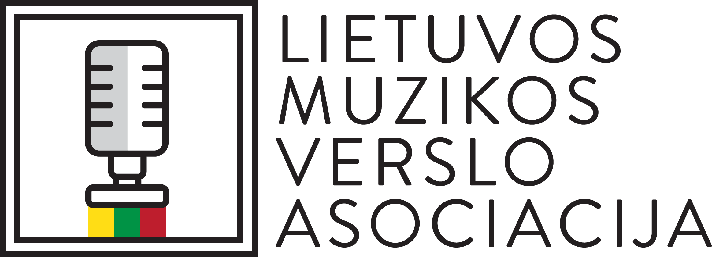 LMVA Logo LT Juodas